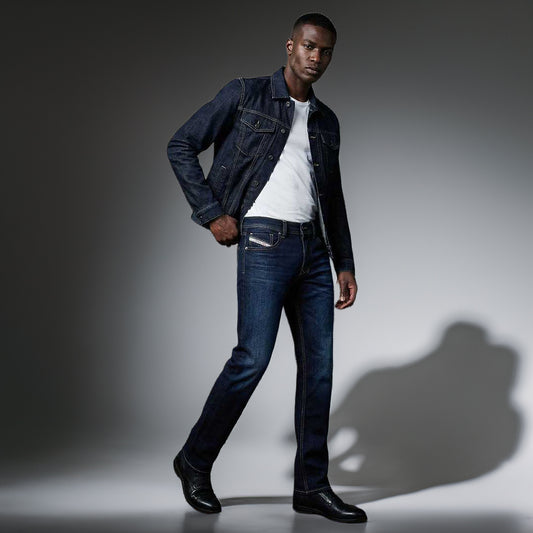 Calças Jeans Homem Diesel Azul Escuro Slim Fit