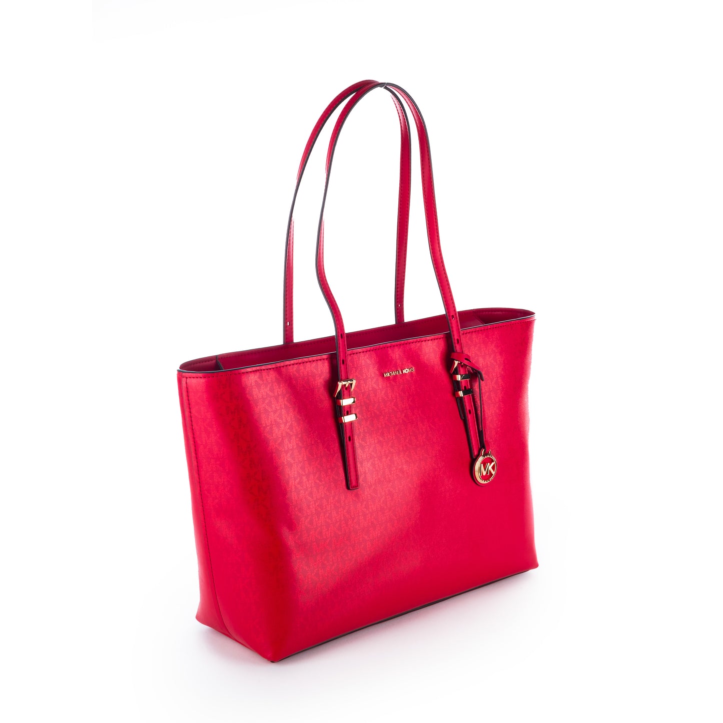 Bolsa Tote Michael Kors Vermelha com Detalhe de Logotipo