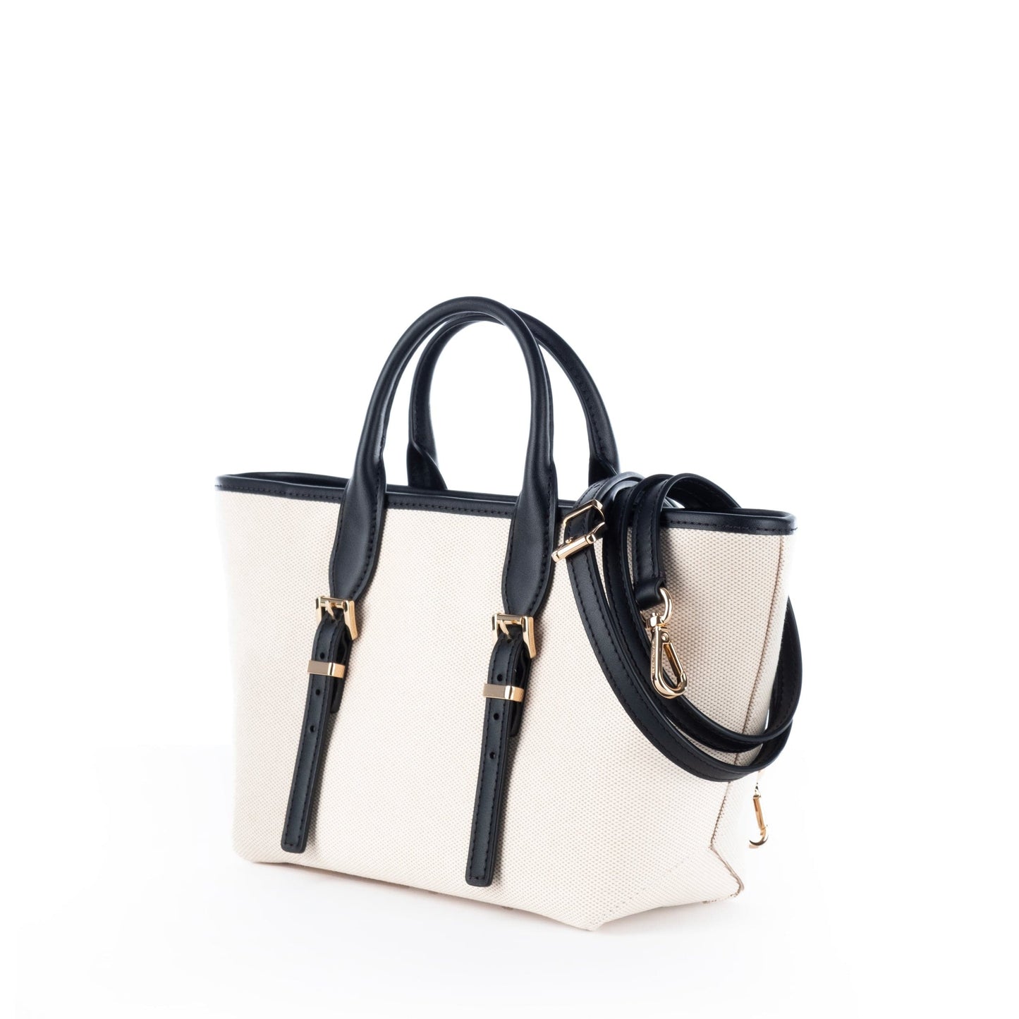 Bolsa Tote Bege com detalhes Pretos Michael Kors