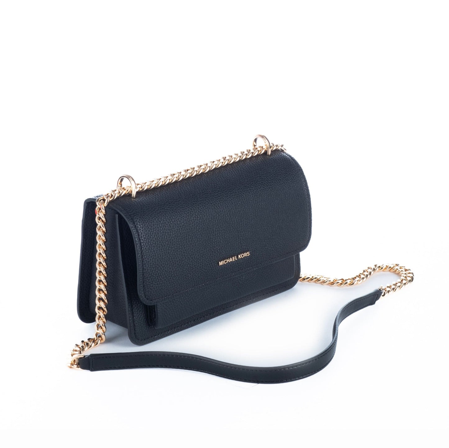 Bolsa Tiracolo Mulher Michael Kors Preta com Alça de Corrente