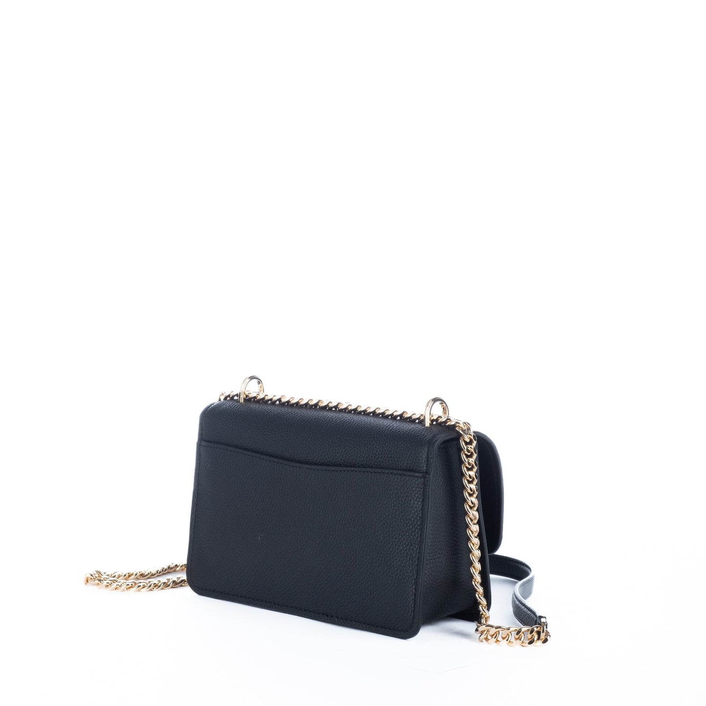 Bolsa Tiracolo Mulher Michael Kors Preta com Alça de Corrente