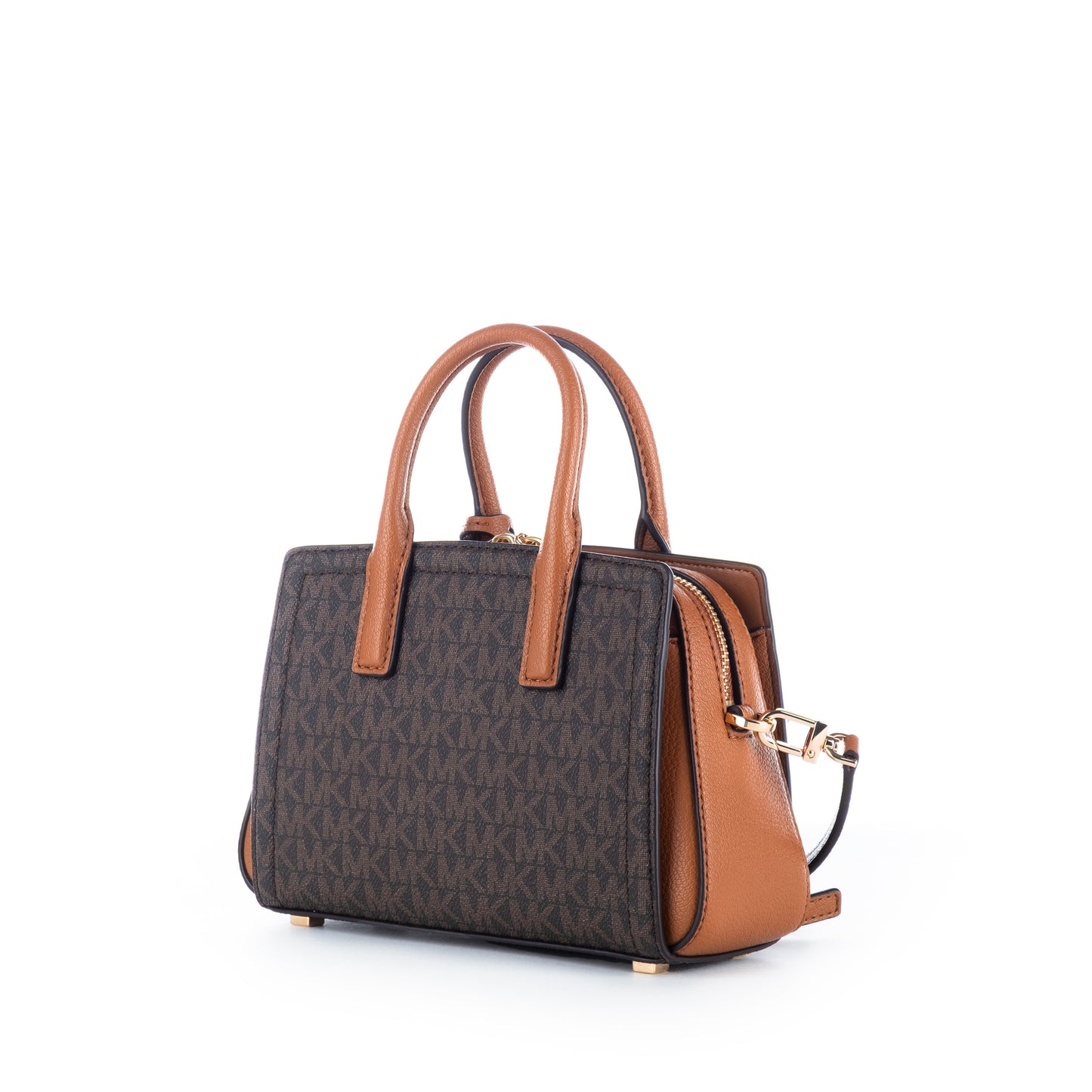 Bolsa Satchel Michael Kors Acorn – Elegante com monograma em couro
