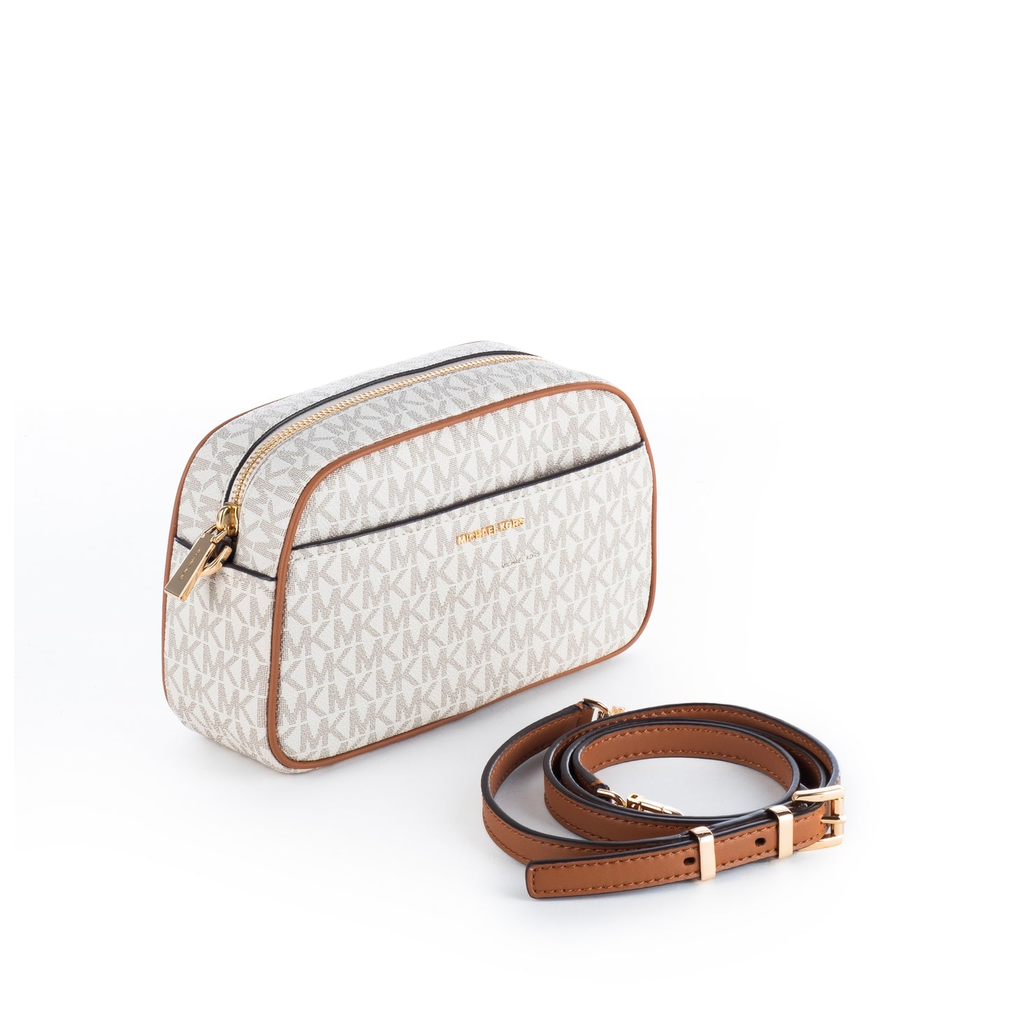 Bolsa Tiracolo Michael Kors Vanilla Elegante e Moderna