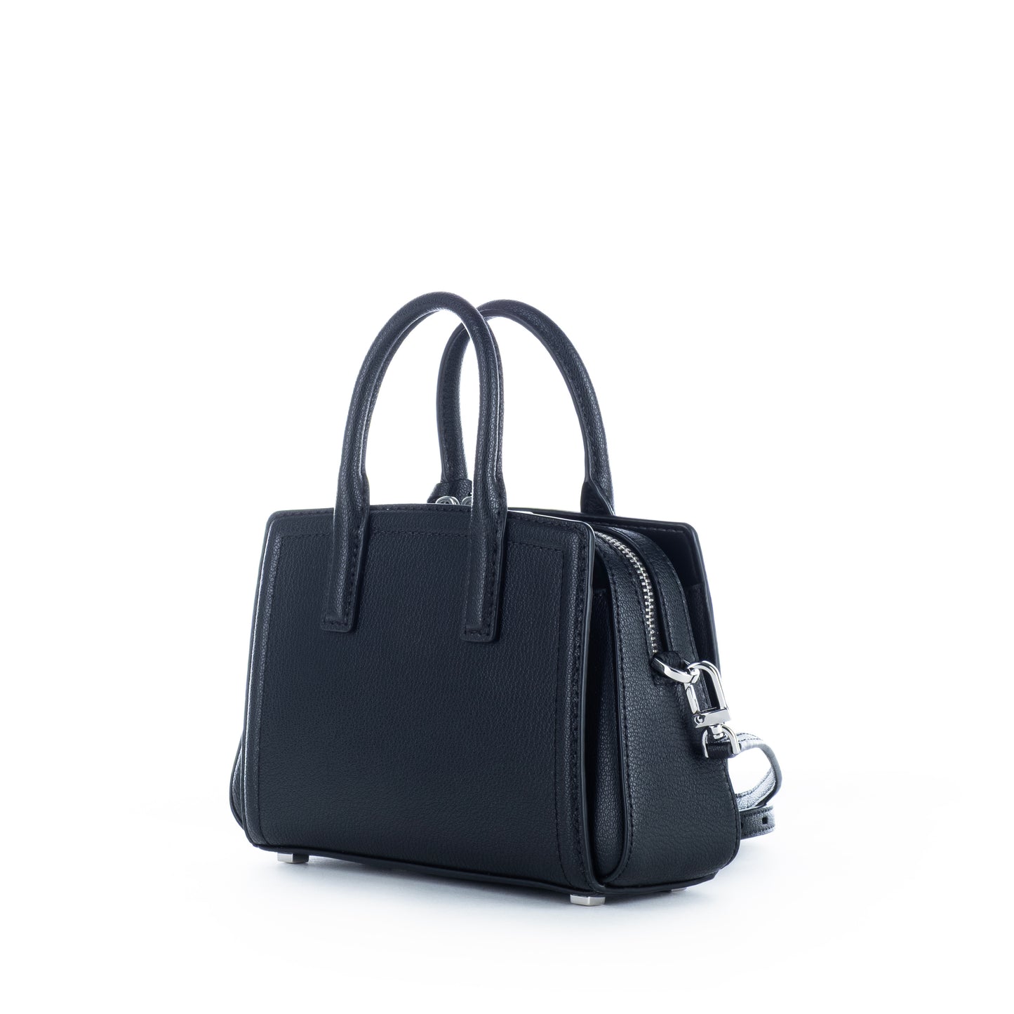 Bolsa Satchel Michael Kors Preta Com Detalhes Elegantes