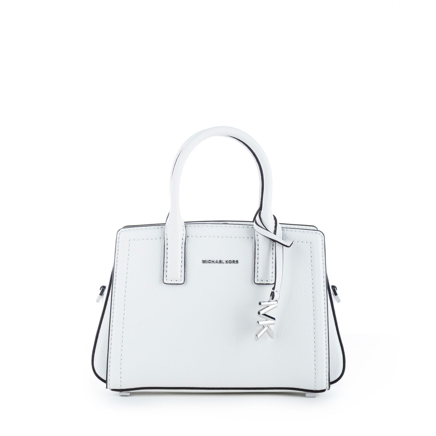 Bolsa Satchel Michael Kors Optic White com Detalhes Elegantes