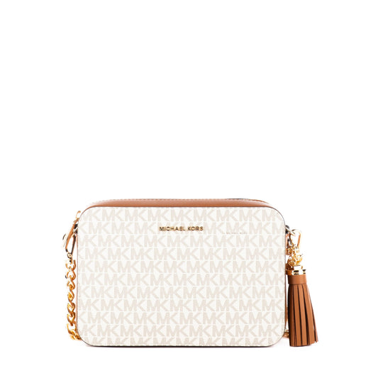 Bolsa de Ombro Bege Michael Kors
