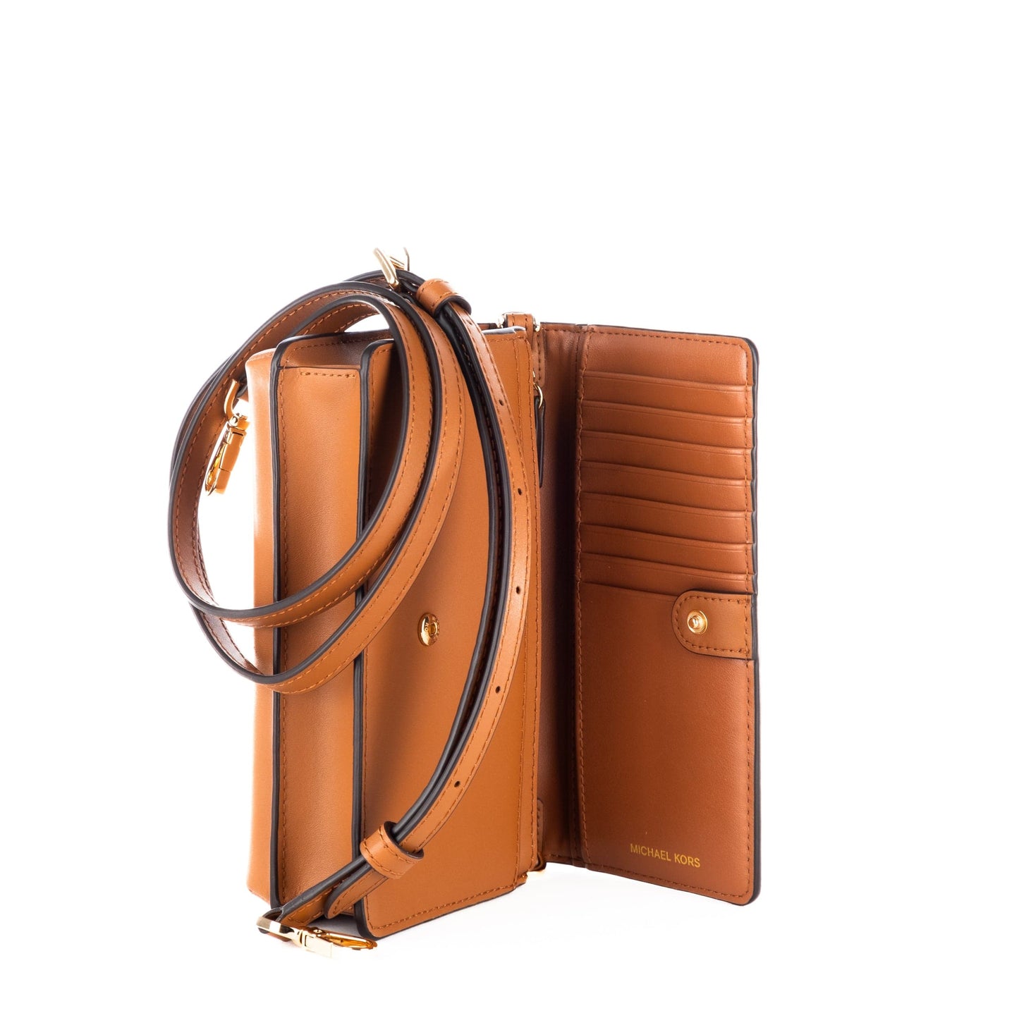 Bolsa de Ombro Michael Kors Castanha