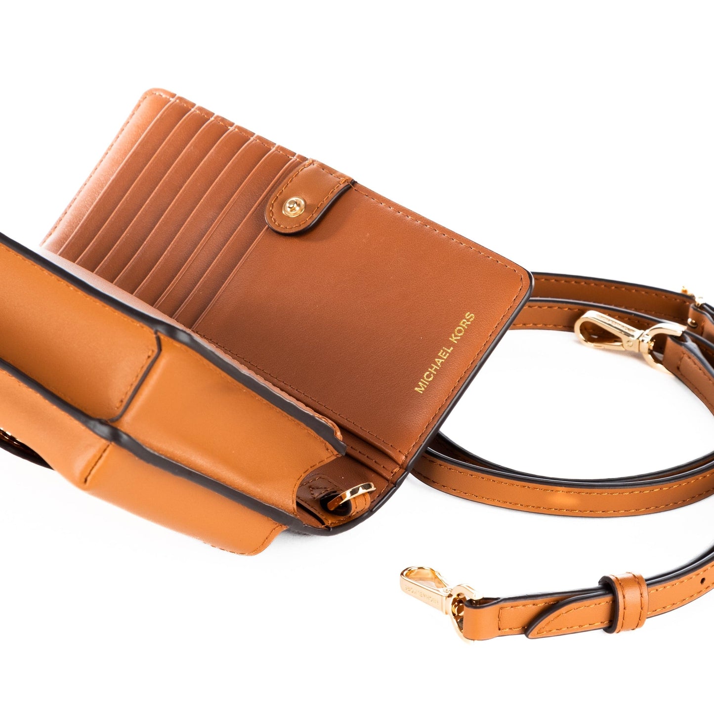 Bolsa de Ombro Michael Kors Castanha