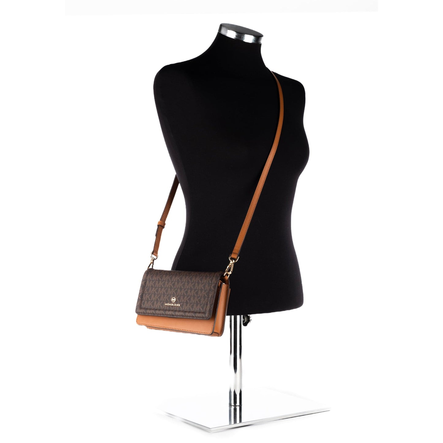 Bolsa de Ombro Michael Kors Castanha