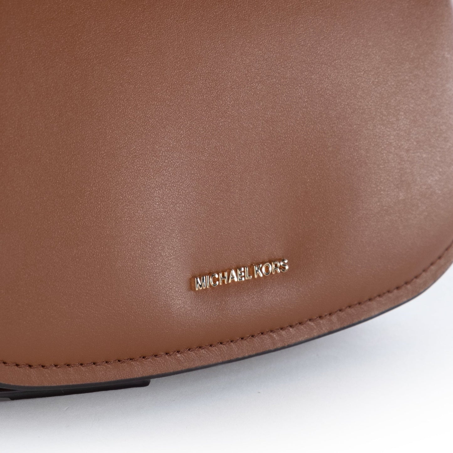 Bolsa Satchel Michael Kors Castanha