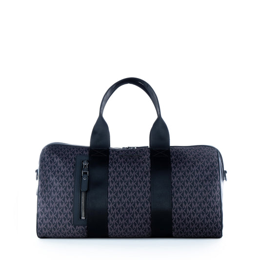 Saco Homem Michael Kors Preto com Monograma MK e Alça Ajustável