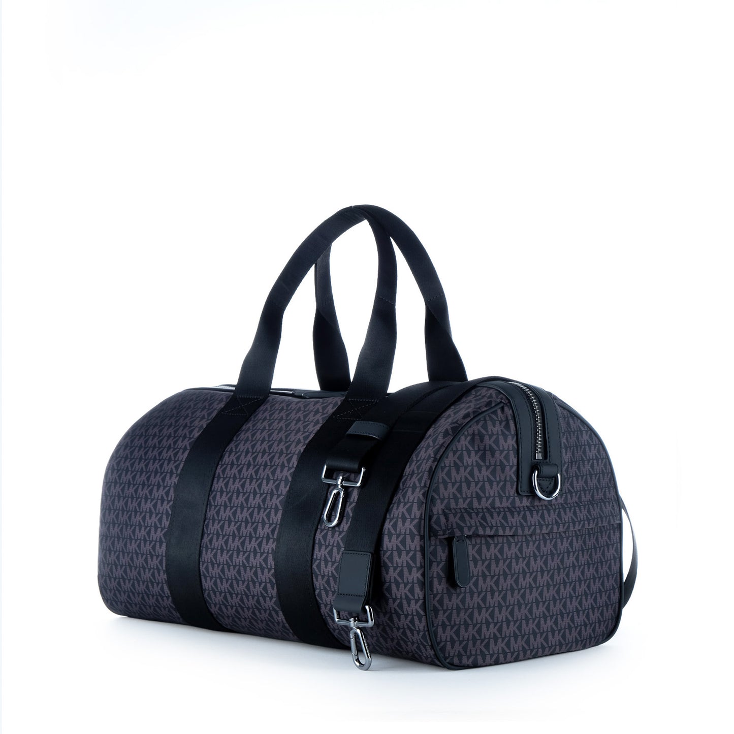 Saco Homem Michael Kors Preto com Monograma MK e Alça Ajustável