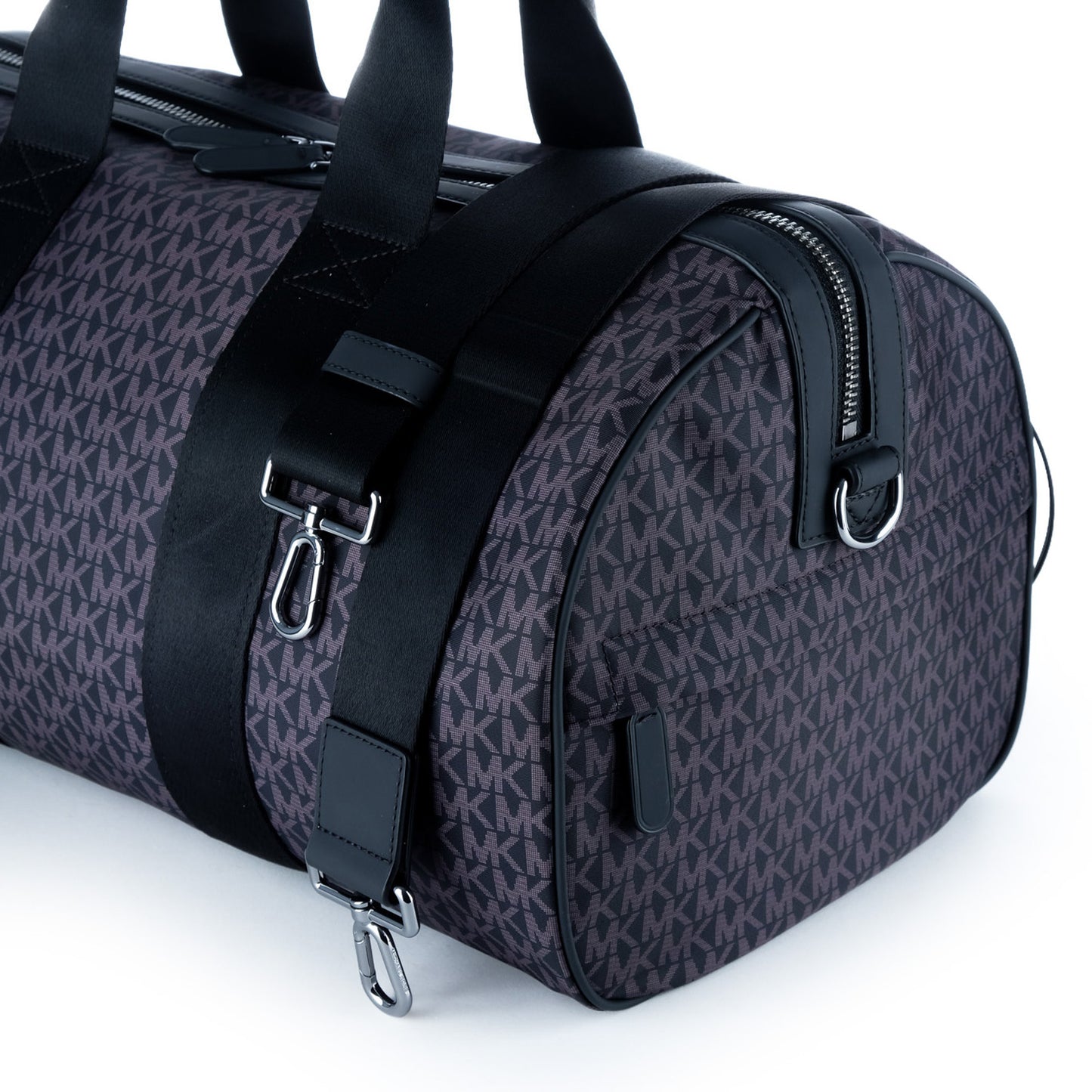 Saco Homem Michael Kors Preto com Monograma MK e Alça Ajustável
