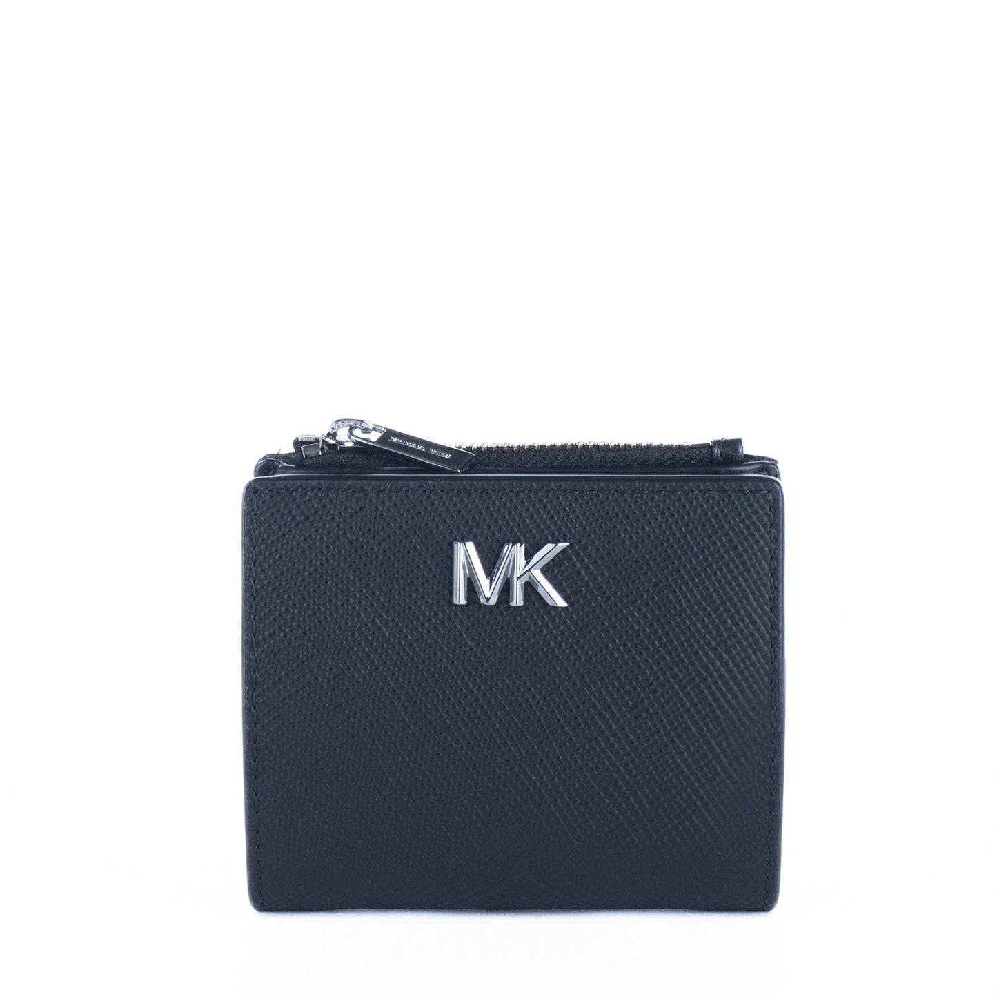 Porta Moedas Michael Kors Preto com Logótipo MK Metálico