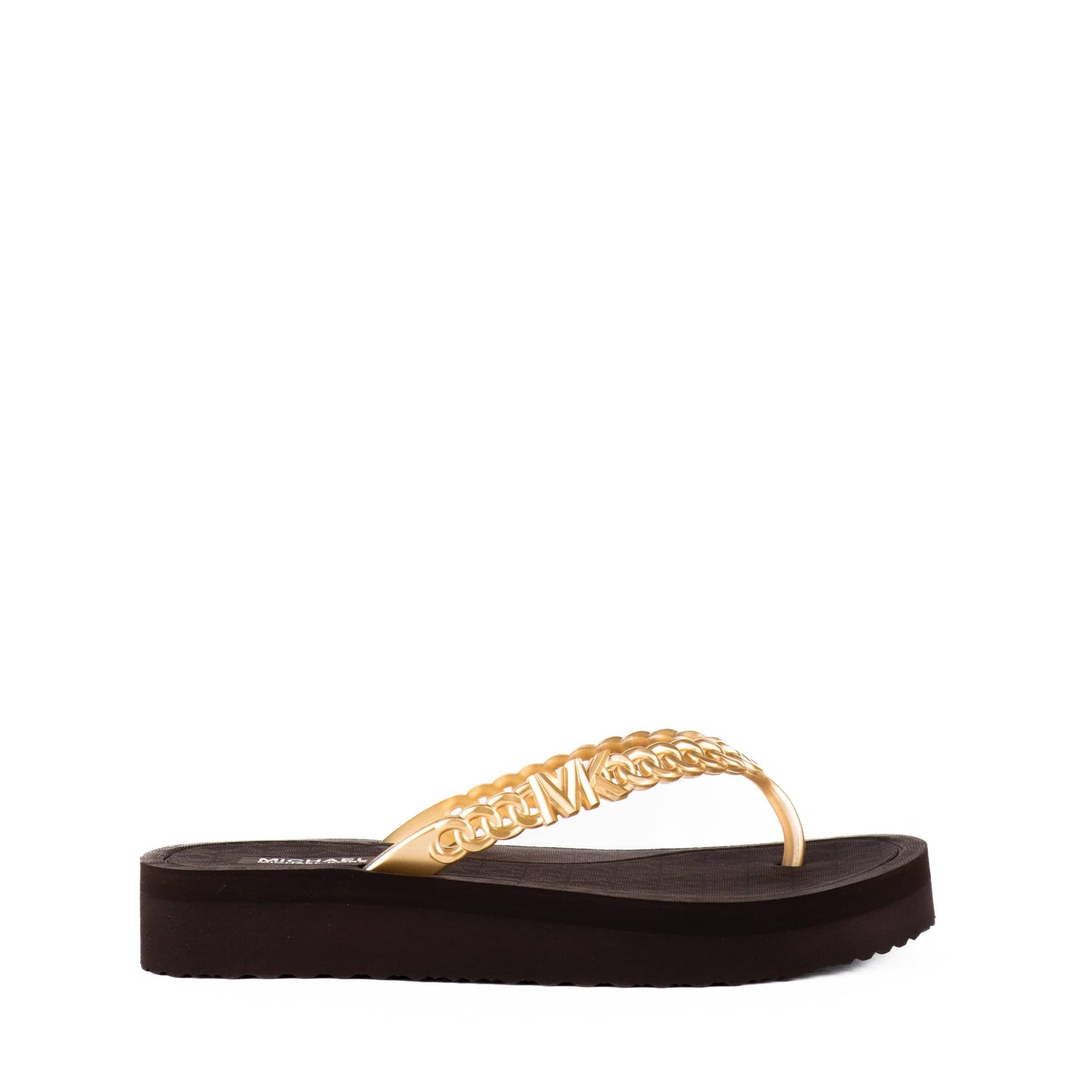 Chinelos Mulher Michael Kors Preto com Dourado