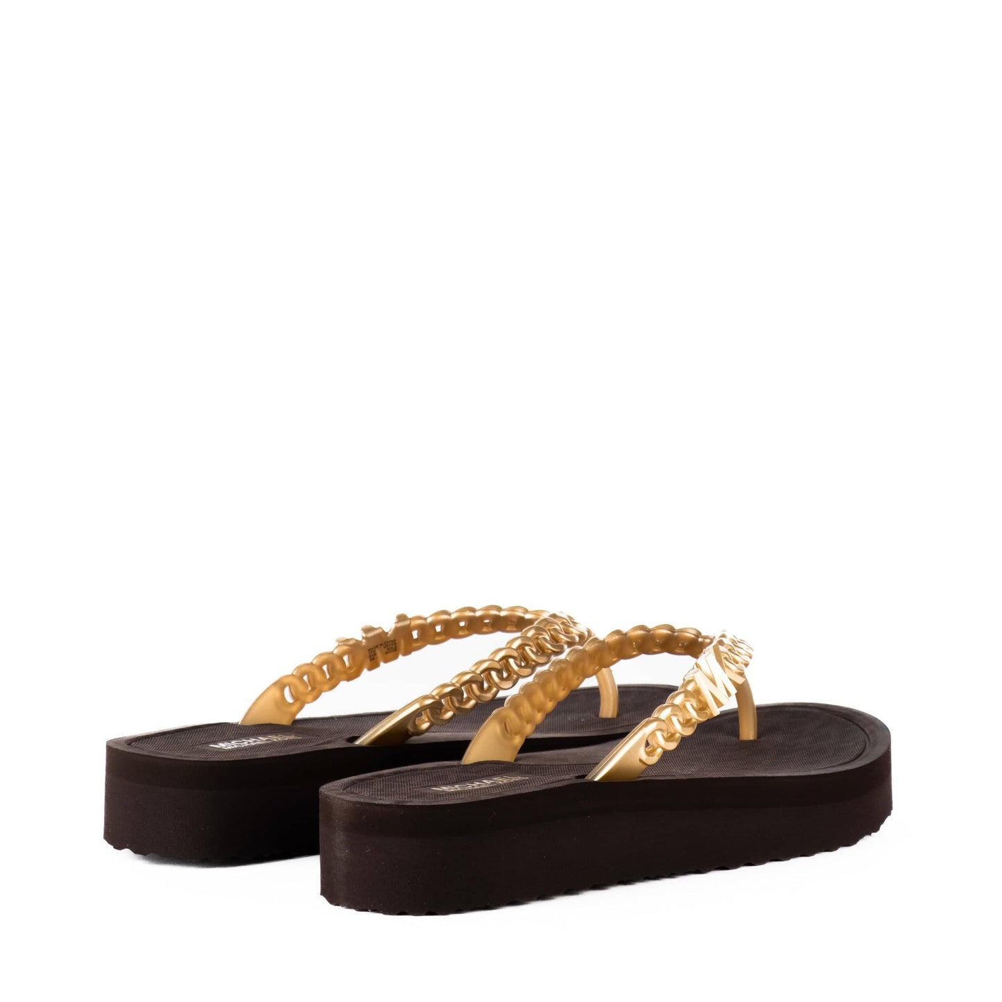 Chinelos Mulher Michael Kors Preto com Dourado