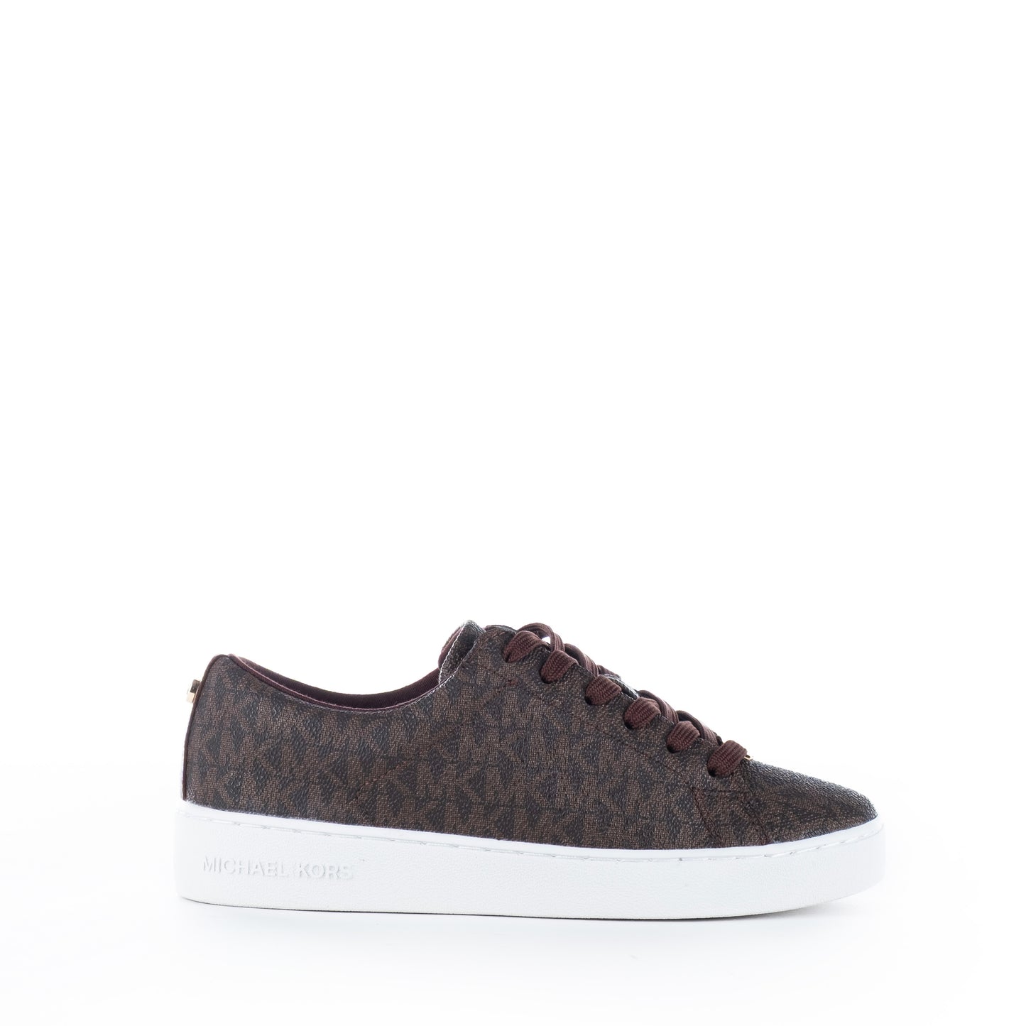 Ténis Mulher Michael Kors Marrom com Monograma Elegante