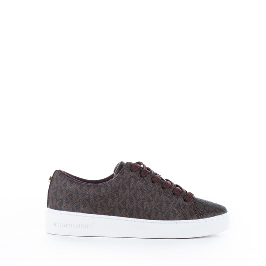 Ténis Mulher Michael Kors Marrom com Monograma Elegante