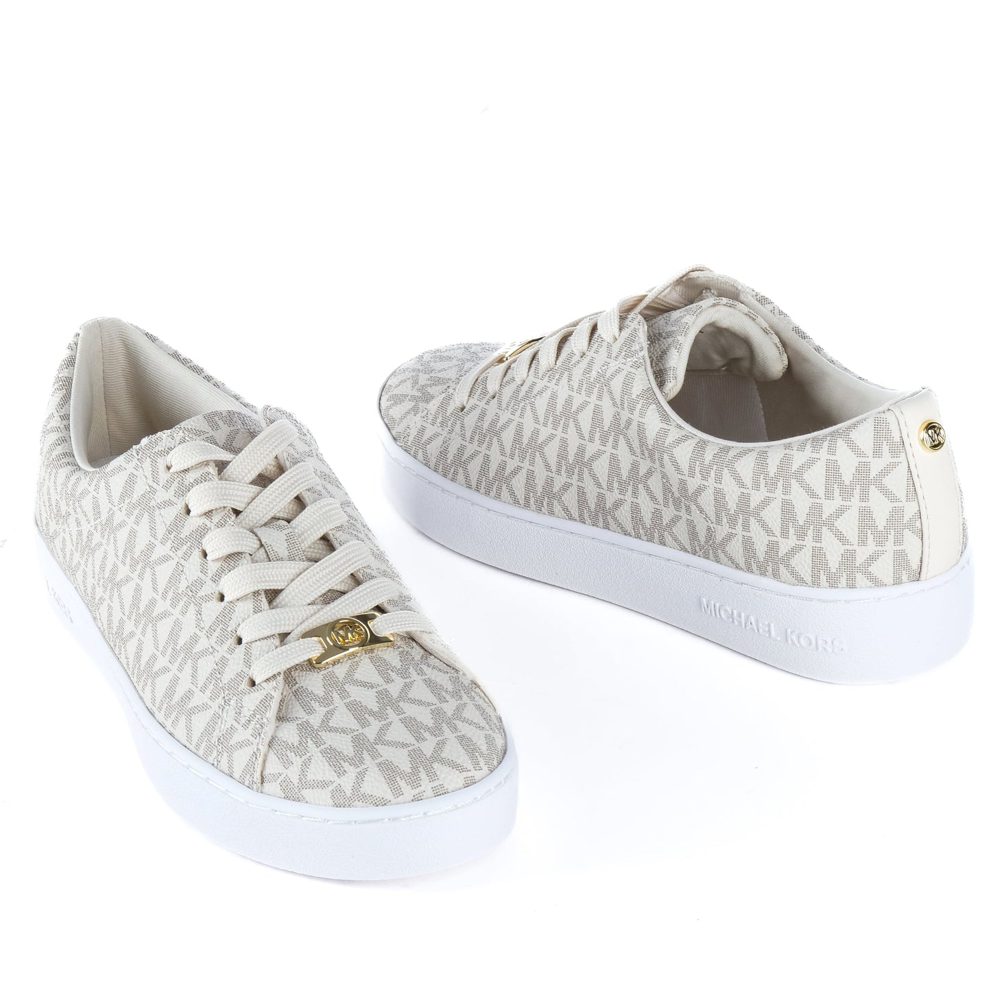 Ténis Mulher Michael Kors Bege com Estampa MK