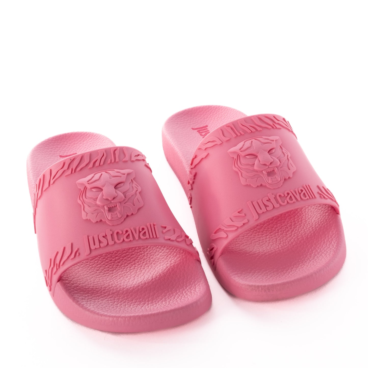 Chinelos Mulher Just Cavalli Rosa com Detalhes em Relevo