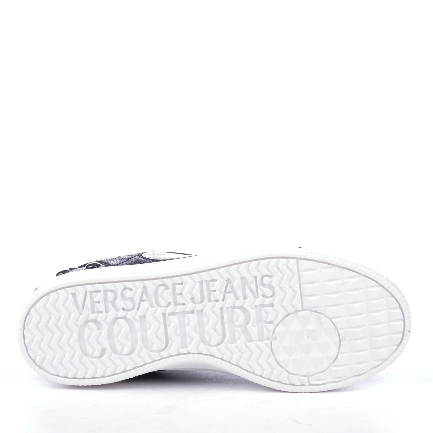 Ténis Mulher Versace Couture Preto com Detalhes de Tachas