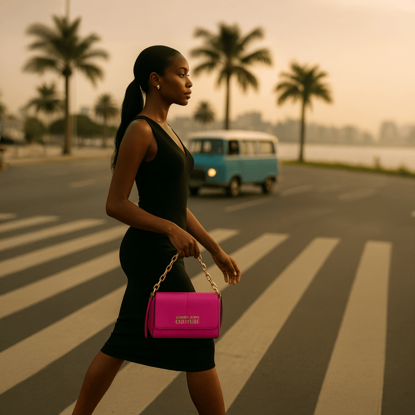 Bolsa Tiracolo Versace Couture