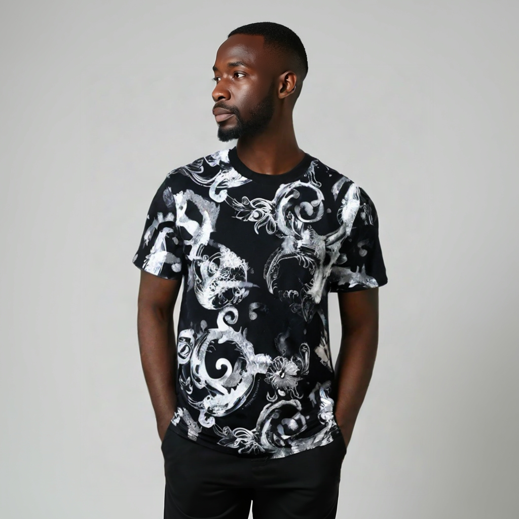 T-Shirt Homem Versace Couture