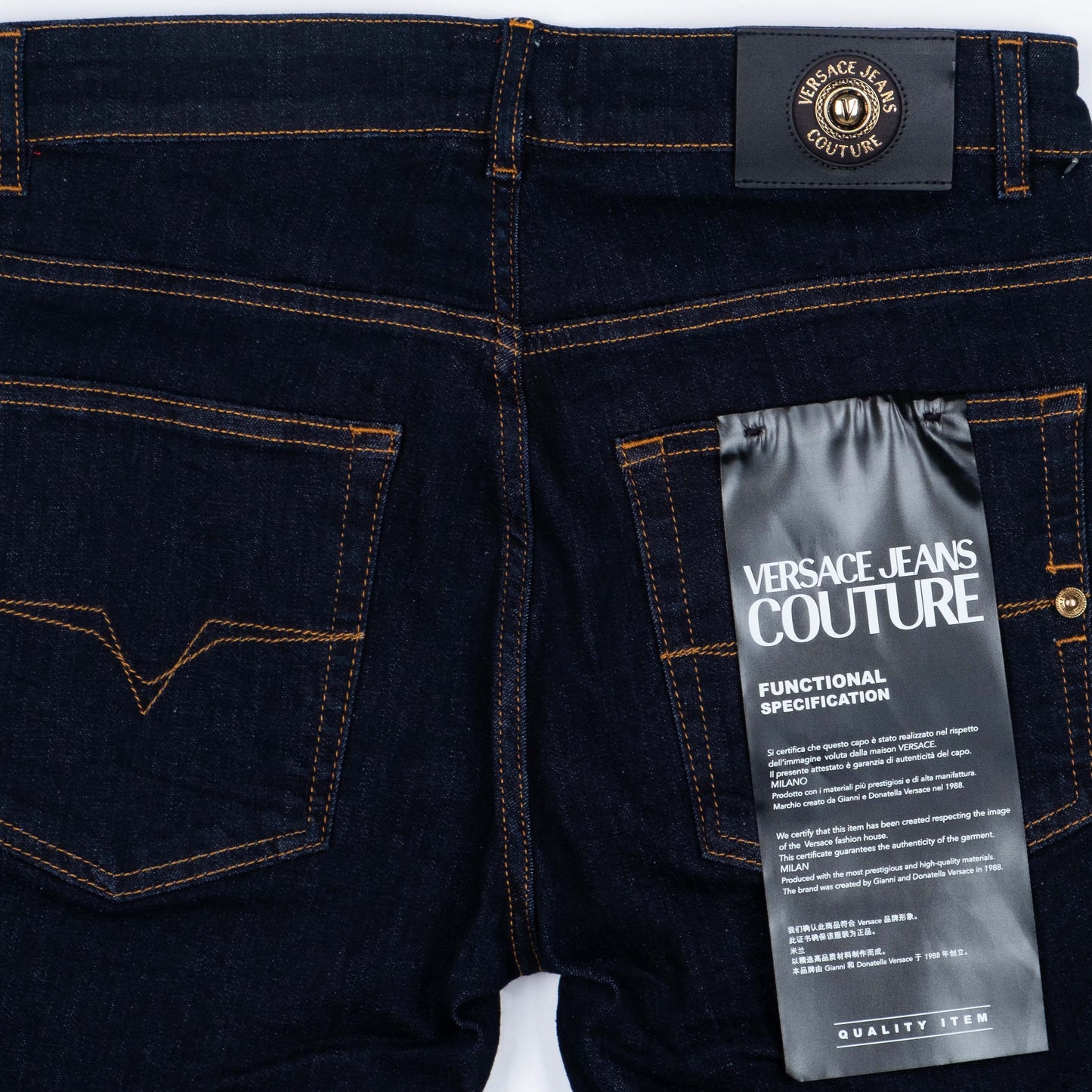 Calças Homem Versace Couture