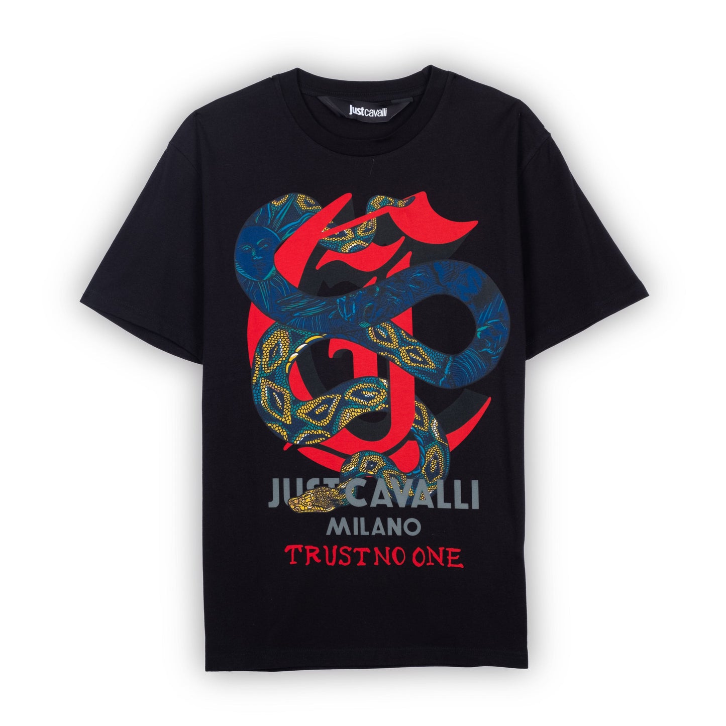 T-Shirt de Homem Just Cavalli – Design Italiano de Luxo