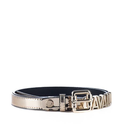 Cinto Mulher Just Cavalli Dourado com Fivela Metálica