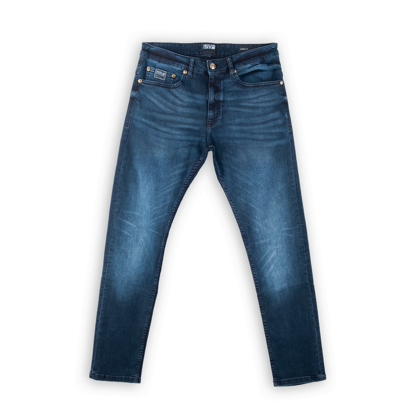 Calças Jeans Homem Versace Couture Azul Clássico