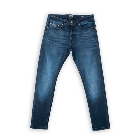 Calças Jeans Homem Versace Couture Azul Clássico