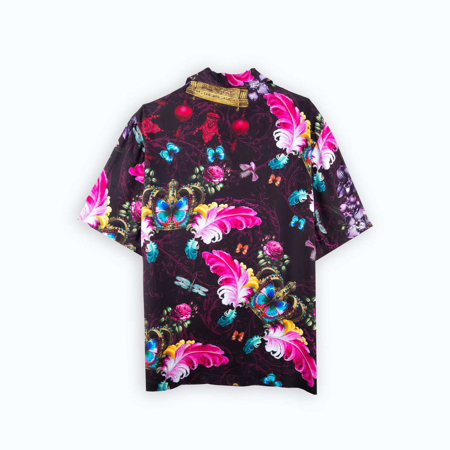Camisa Homem Versace Couture Estampada Multicolorida