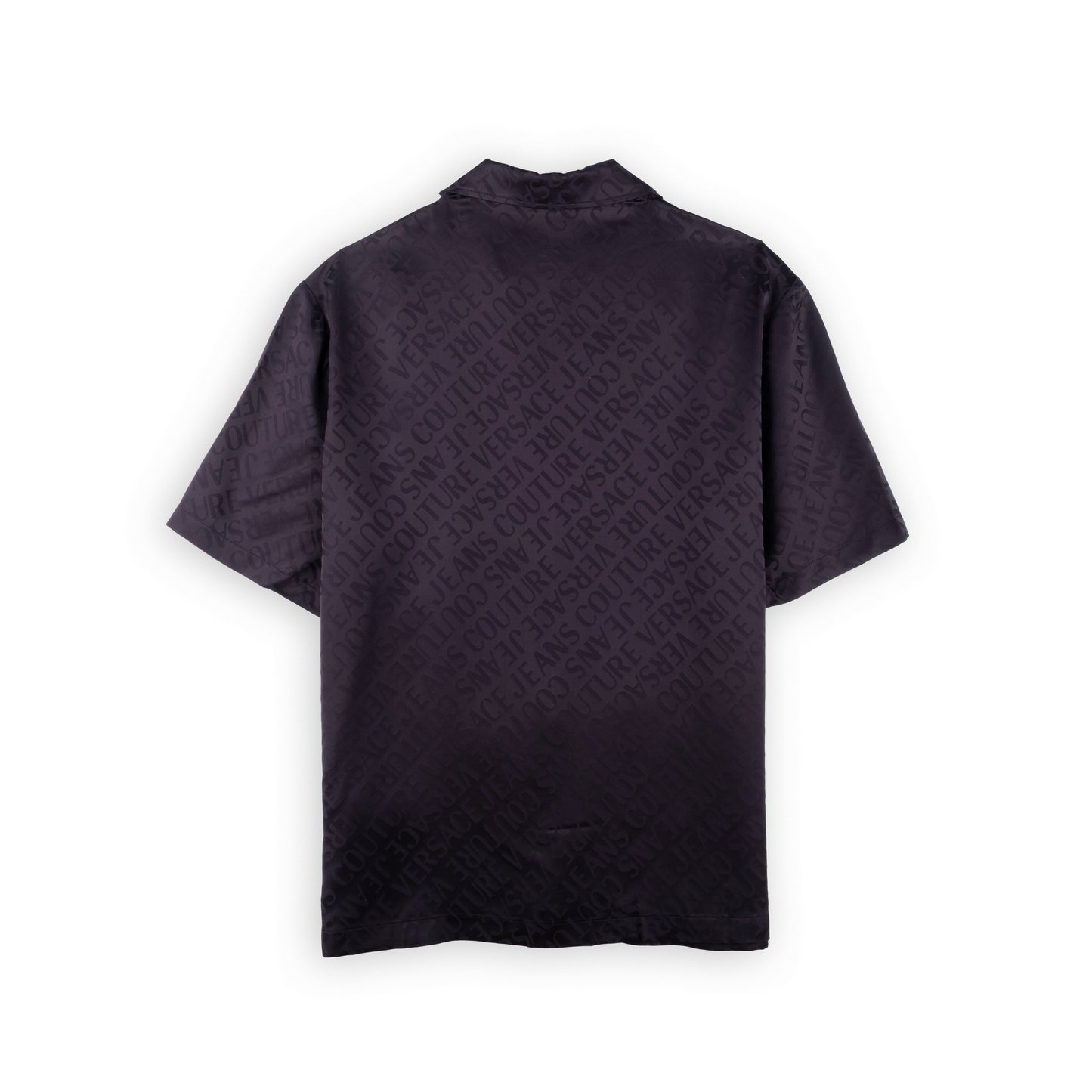 Camisa Homem Versace Couture Preta com Logotipo