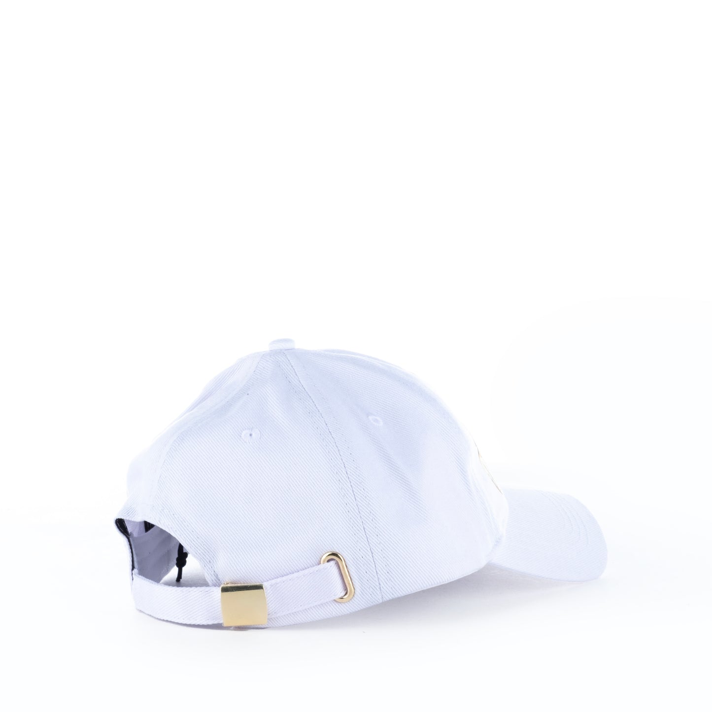 Boné Masculino Versace Jeans Couture Branco com Logo Dourado