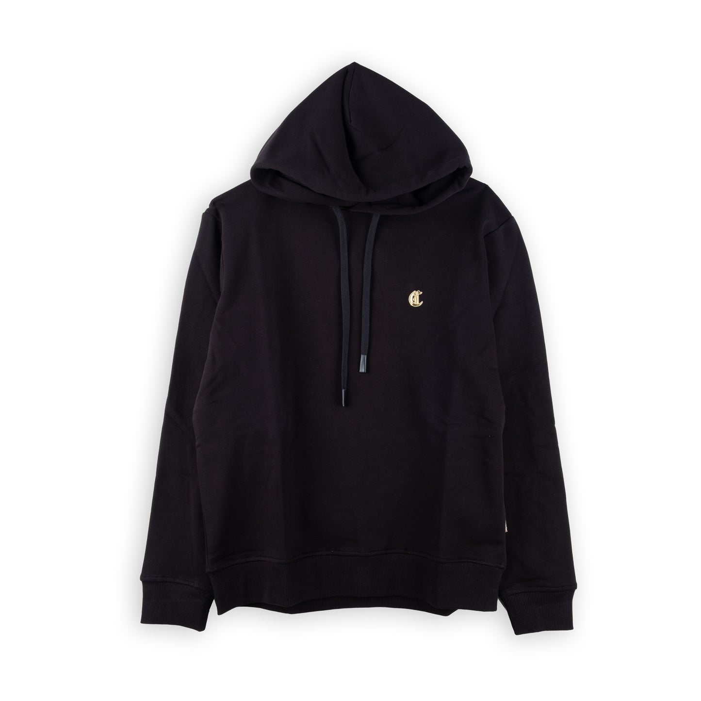 Casaco Homem Just Cavalli Preto Hoodie com Capuz e Logo Discreto