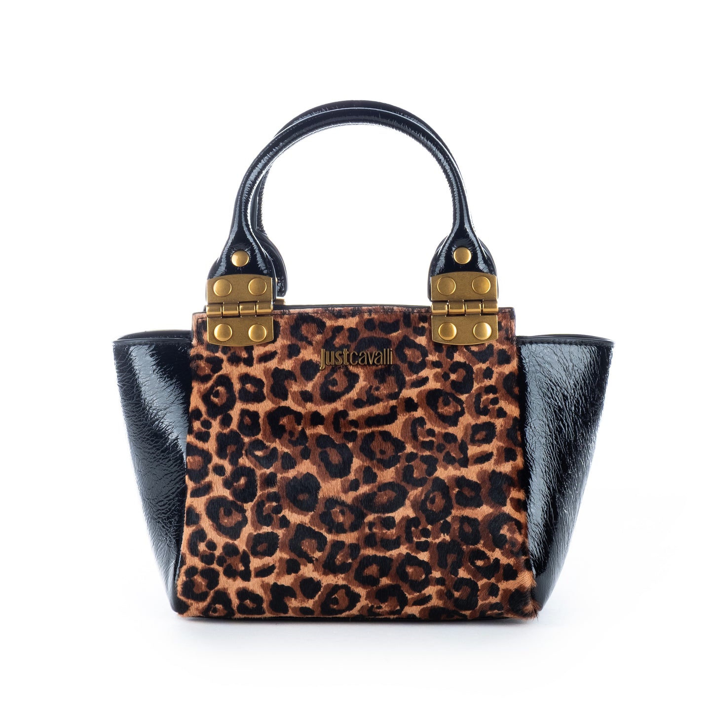 Bolsa Satchel Mulher Just Cavalli em Animal Print