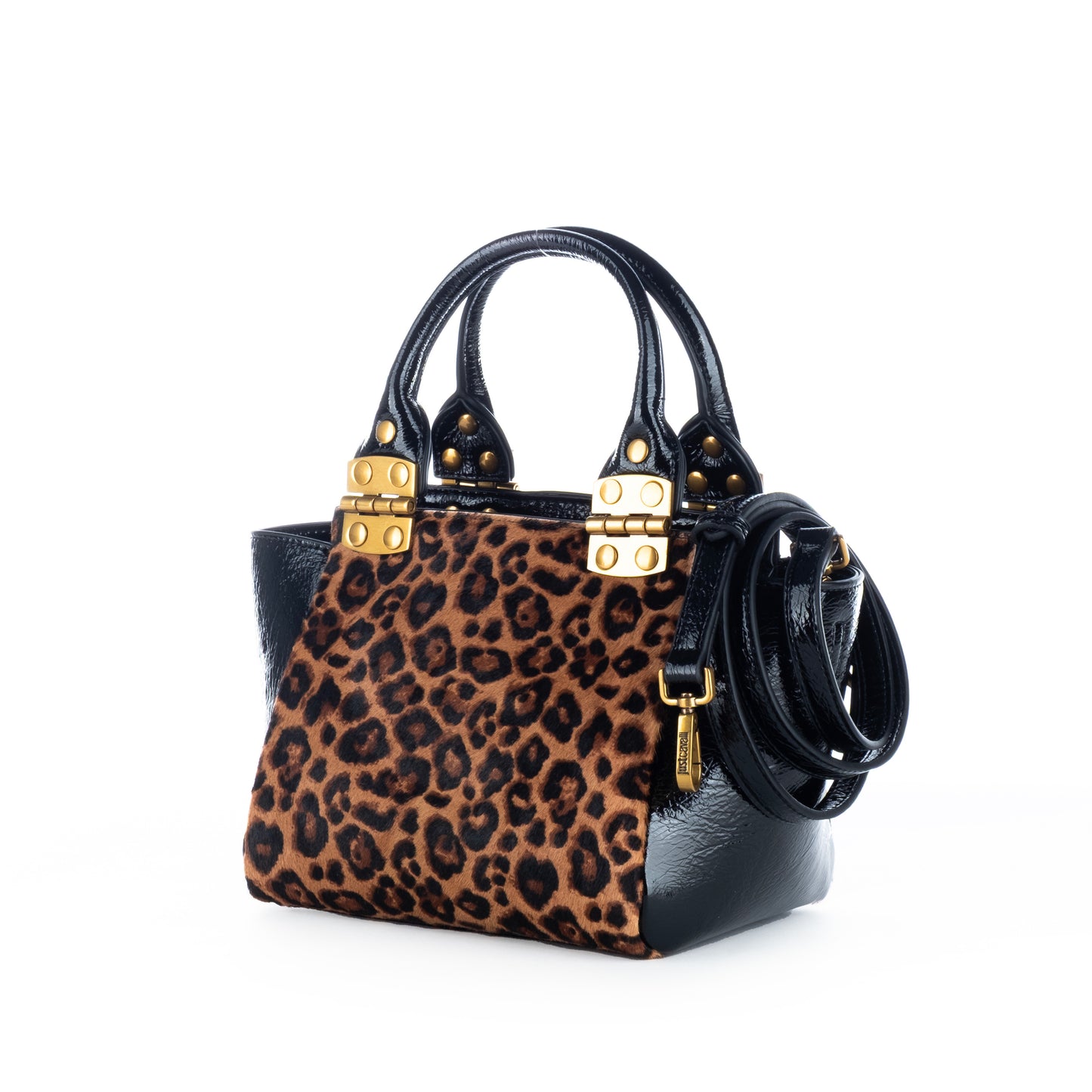 Bolsa Satchel Mulher Just Cavalli em Animal Print