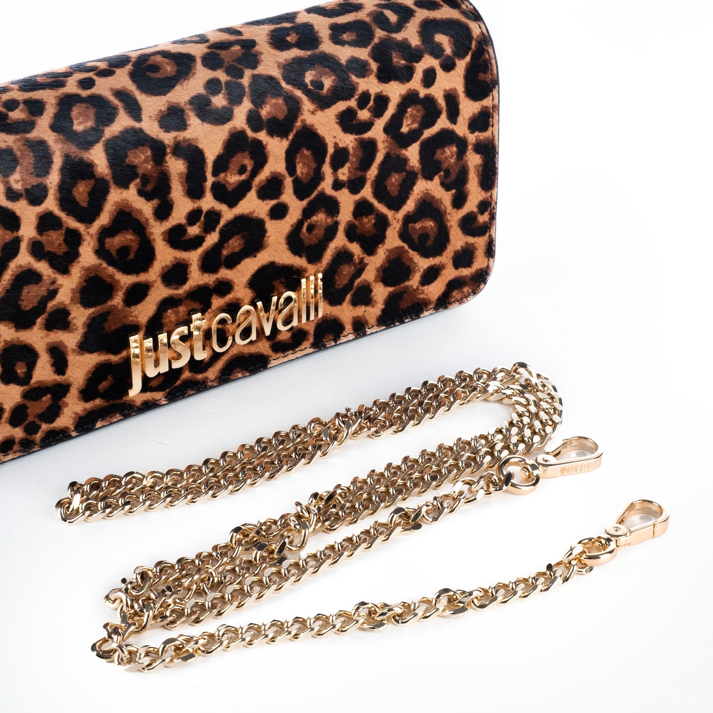 Bolsa Tiracolo Clutch Just Cavalli Estampa Animal Print