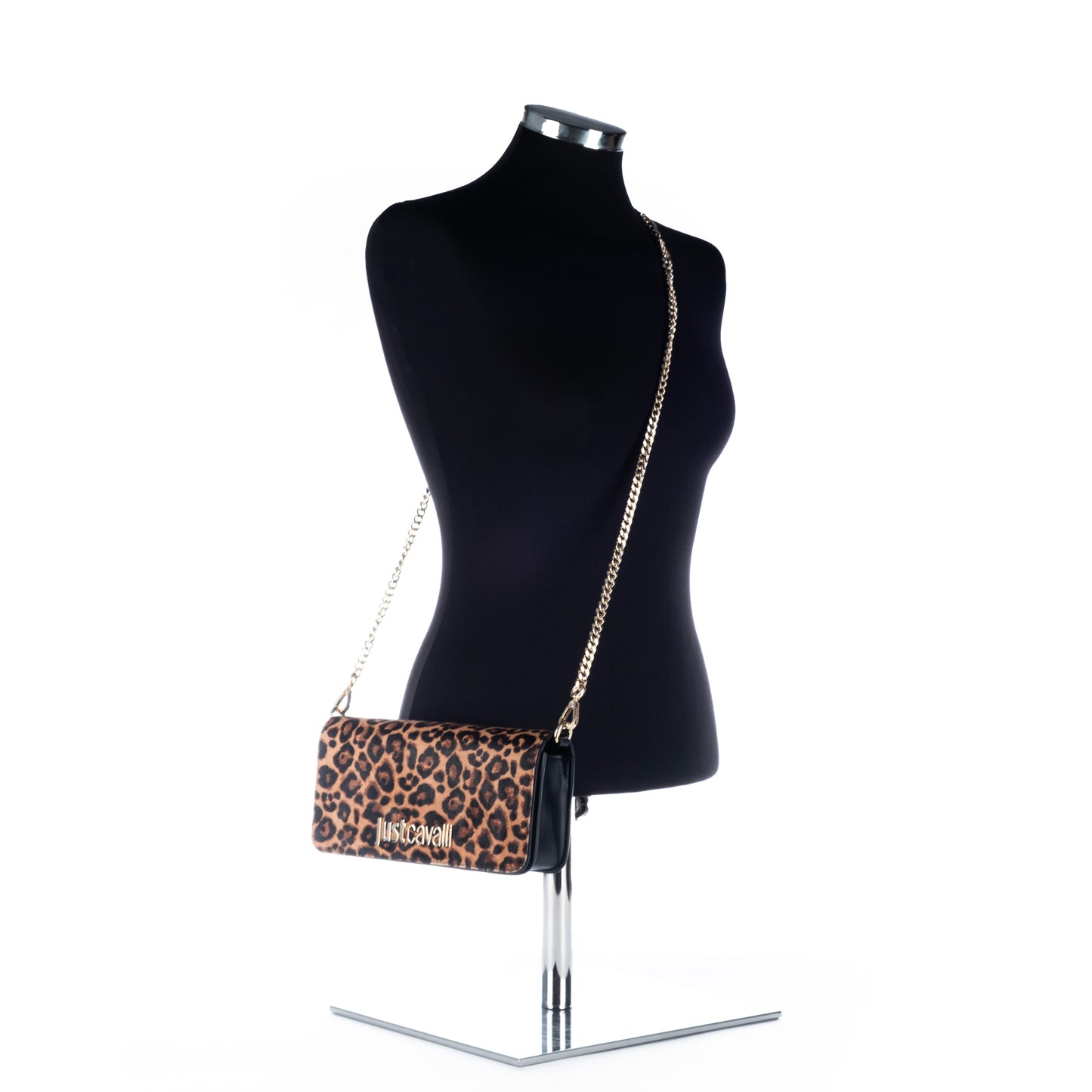 Bolsa Tiracolo Clutch Just Cavalli Estampa Animal Print