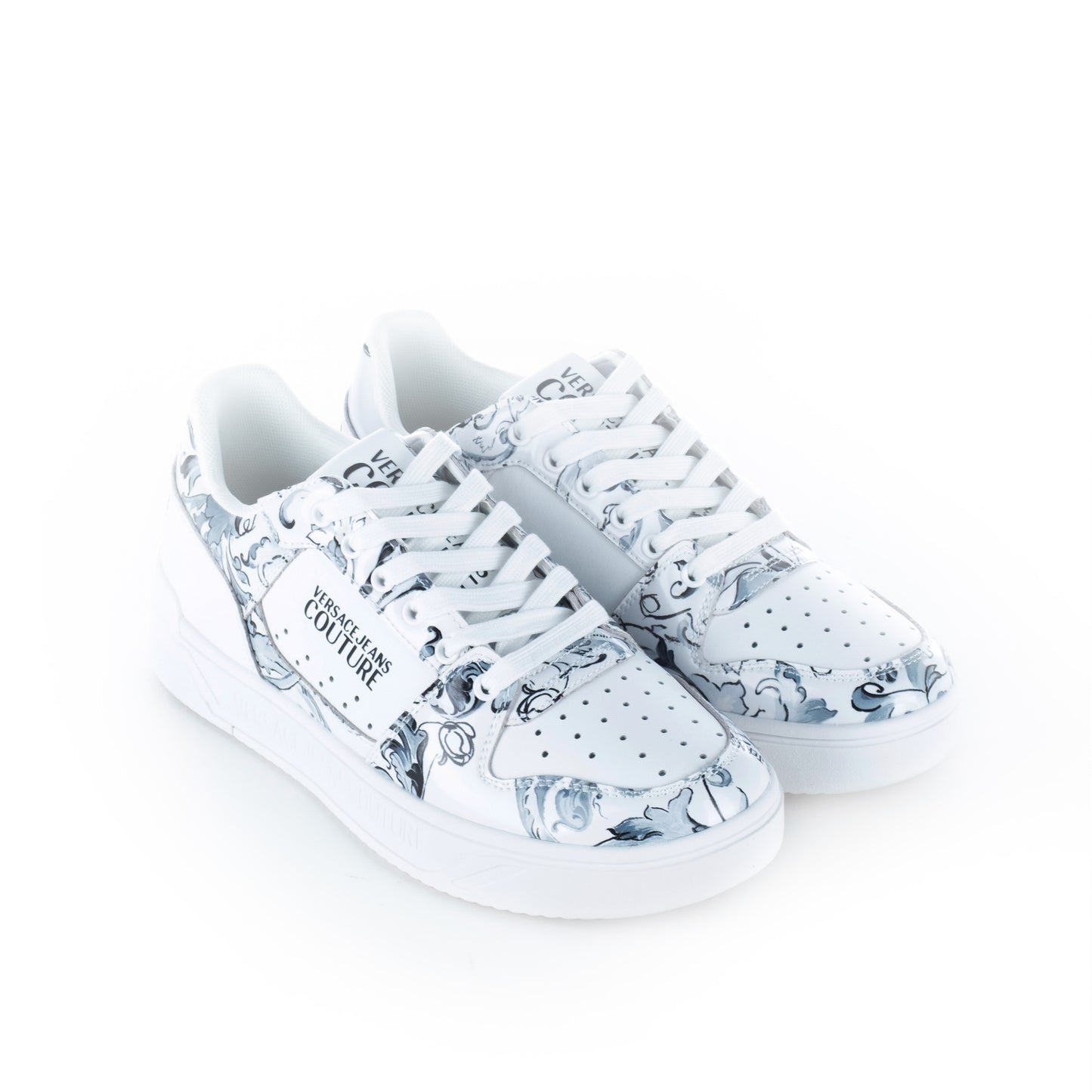 Ténis Homem Versace Jeans Couture Branco Estampado