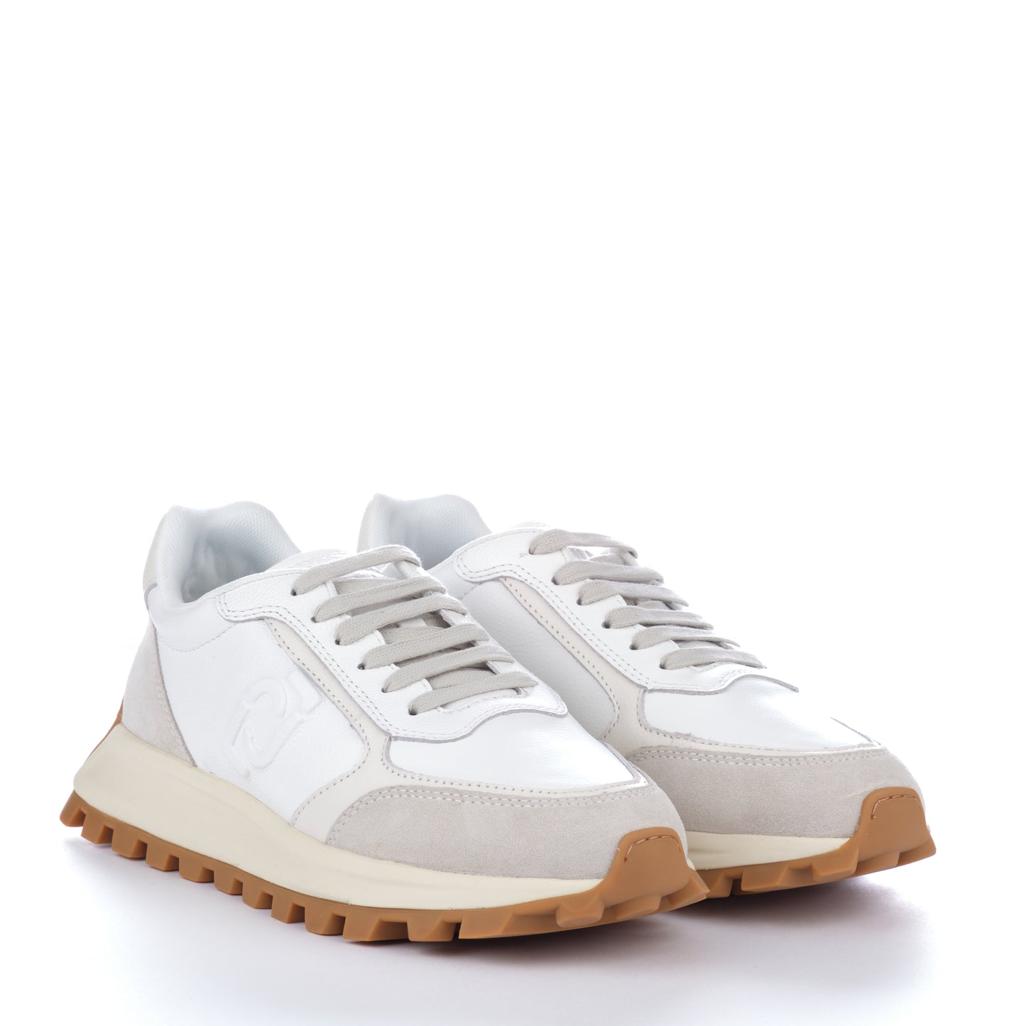 Ténis Mulher Liu Jo Branco com Detalhes Modernos