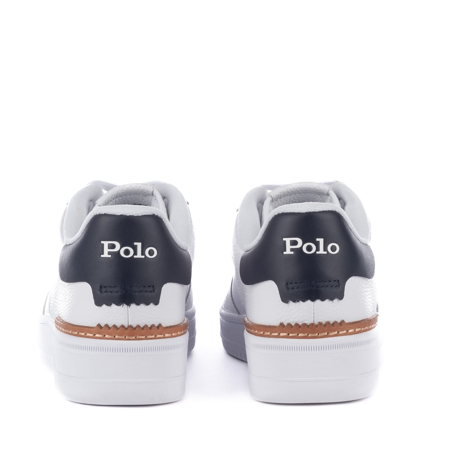 Ténis Homem Ralph Lauren Branco e Preto com Logo
