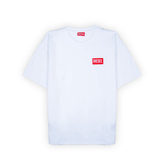 T-Shirt Homem Diesel Branca