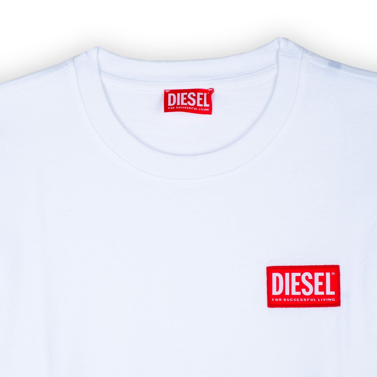 T-Shirt Homem Diesel Branca