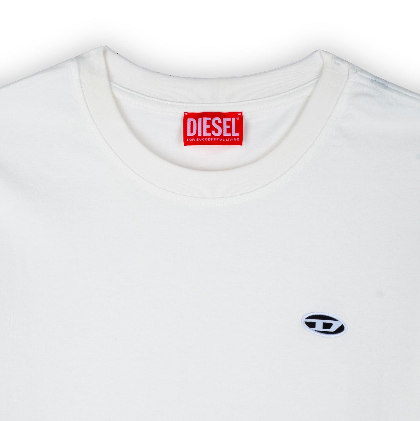 T-Shirt Homem Diesel Branca