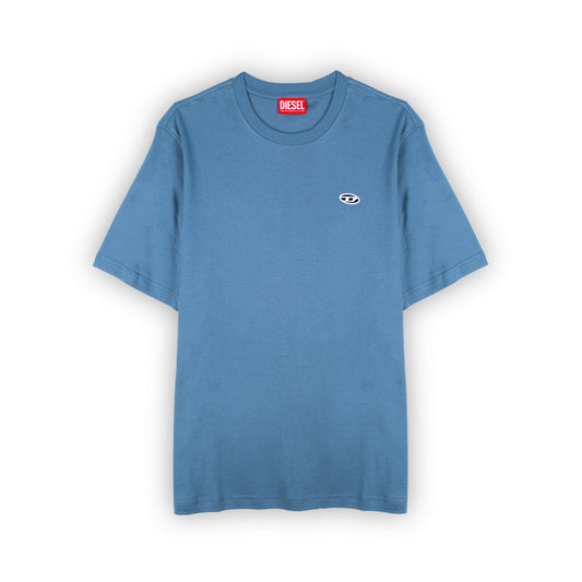 T-Shirt Homem Diesel Azul