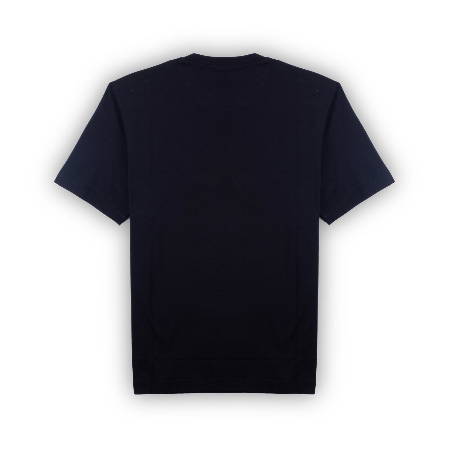 T-Shirt de Homem Diesel Preta com Logótipo Gráfico Vermelho Estilizado