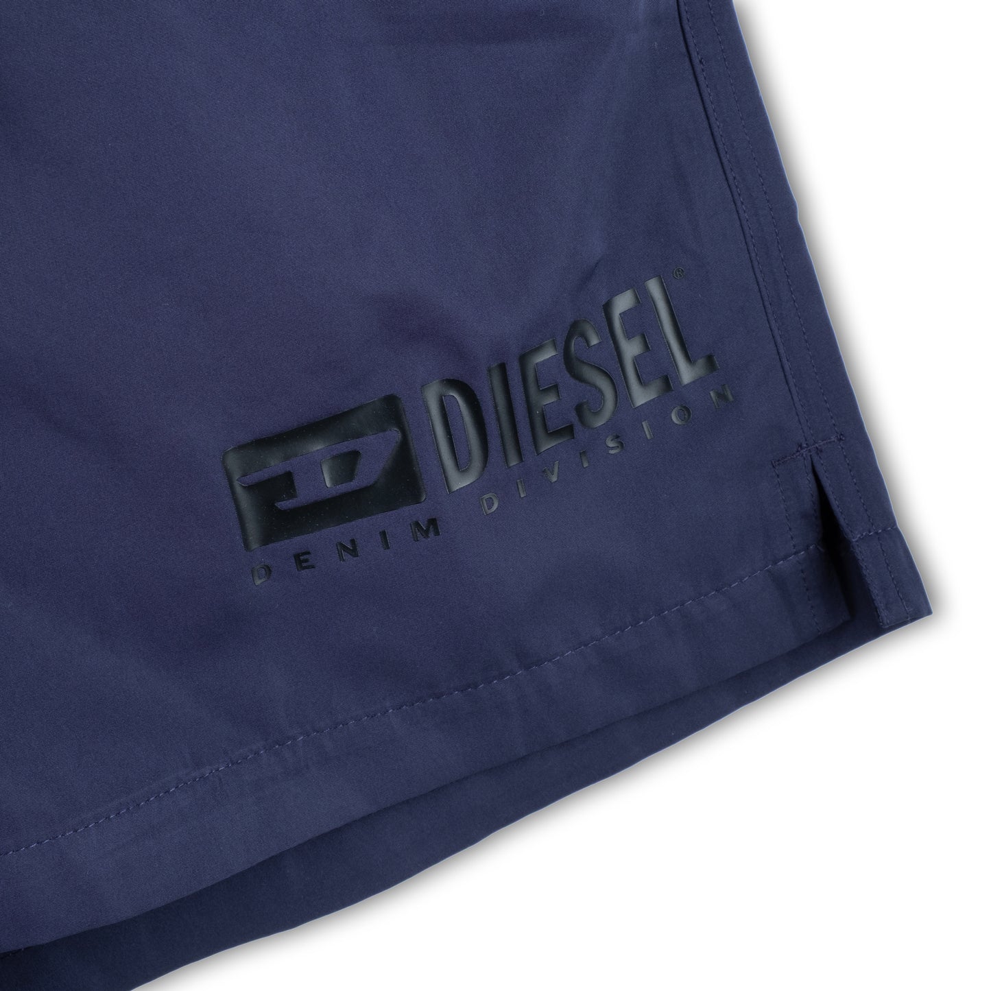 Calções de Banho Homem Diesel Azul Marinho com Logo Discreto e Cintura Elástica