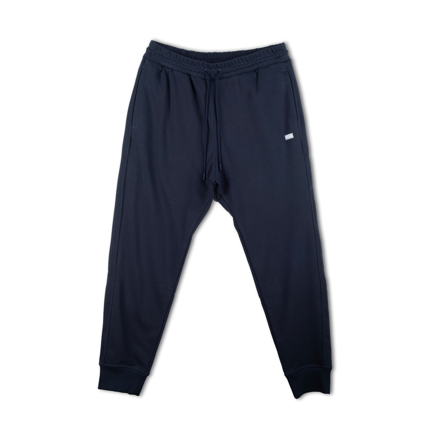 Calças de Treino Homem Diesel Azul Marinho Jogger com Logo Discreto
